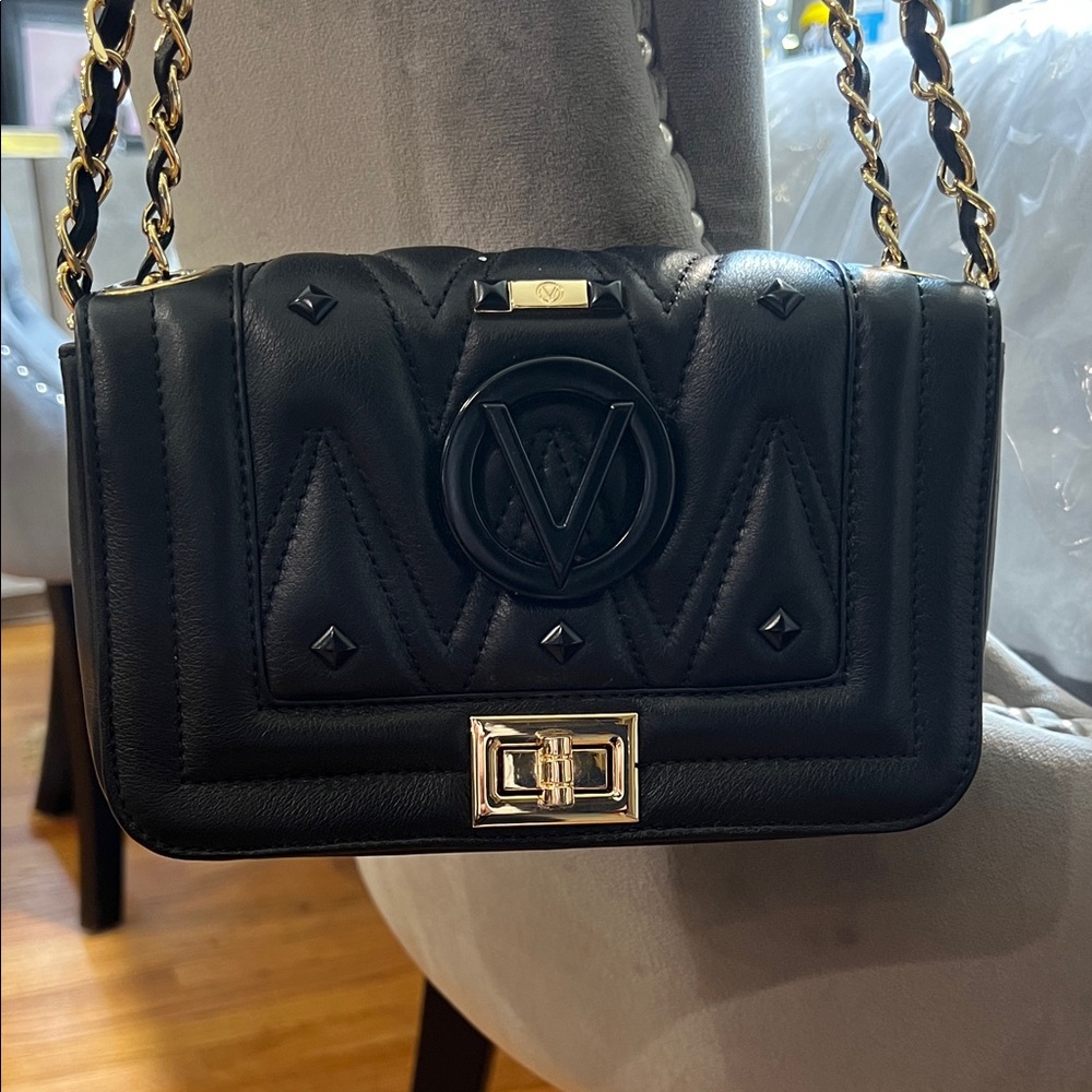 Authentic Valentino Black Shoulder Bag